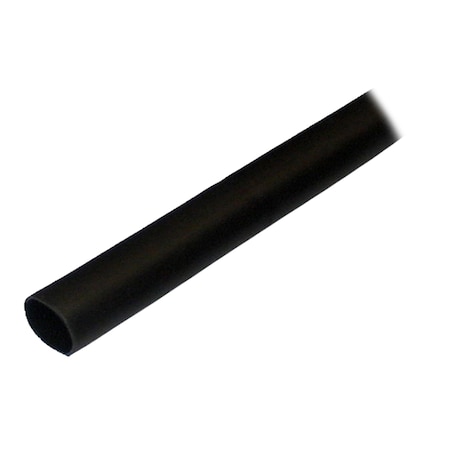 Ancor Adhesive Lined Heat Shrink Tube, 3:1 I.D. Shrink Ratio, 1/2 in I.D. Before Shrinking, Black, 48 in 305148